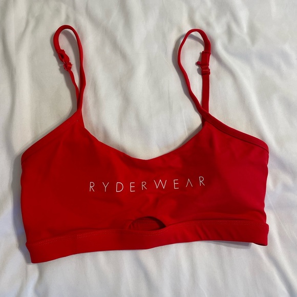 Ryderwear staple red sports bra - Picture 4 of 4